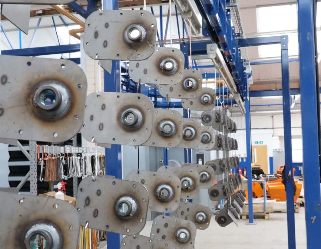 Powder Coating of Components
