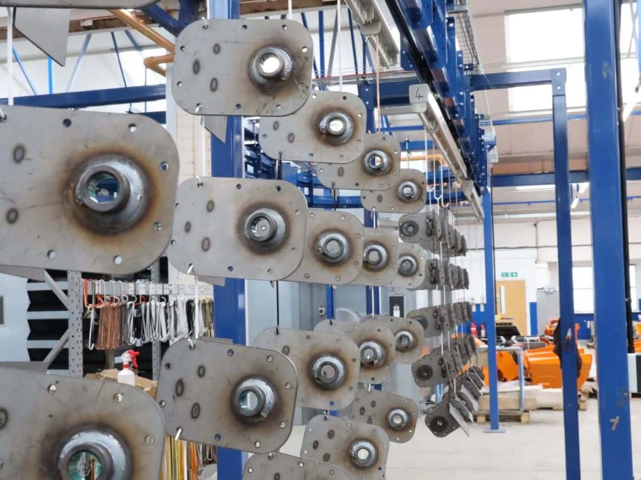 Powder Coating of Components